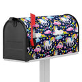 Unicorn Night Festival Pattern Print Mailbox Cover