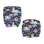 Unicorn Night Festival Pattern Print Office Chair Cover