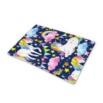 Unicorn Night Festival Pattern Print Pet Cooling Mat Cover