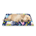 Unicorn Night Festival Pattern Print Pet Cooling Mat Cover