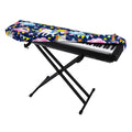 Unicorn Night Festival Pattern Print Piano Keyboard Cover