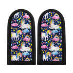 Unicorn Night Festival Pattern Print Skillet Handle Cover