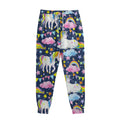 Unicorn Night Festival Pattern Print Sweatpants