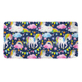 Unicorn Night Festival Pattern Print Towel