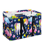 Unicorn Night Festival Pattern Print Utility Tote Bag
