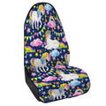 Unicorn Night Festival Pattern Print Waterproof Car Seat Cover