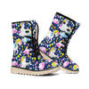 Unicorn Night Festival Pattern Print Winter Boots