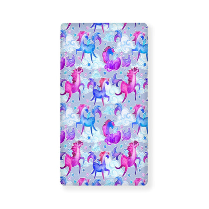 Unicorn Paradise Pattern Print Baby Crib Sheet