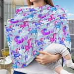 Unicorn Paradise Pattern Print Baby Seat Cover