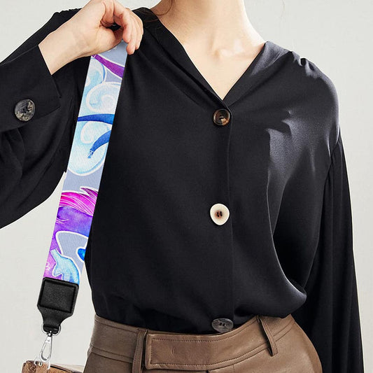 Unicorn Paradise Pattern Print Bag Strap