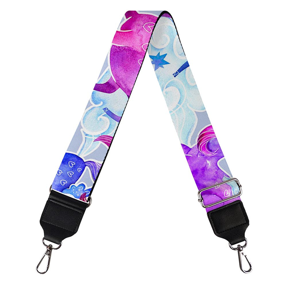 Unicorn Paradise Pattern Print Bag Strap
