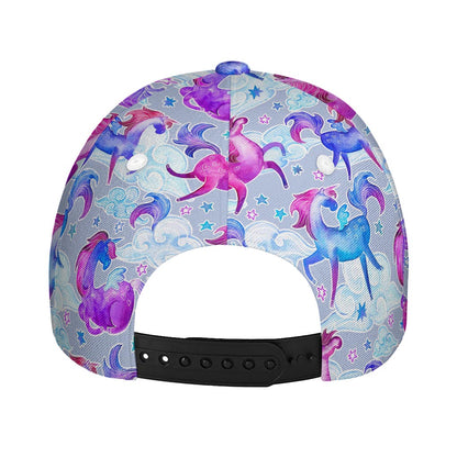 Unicorn Paradise Pattern Print Baseball Cap