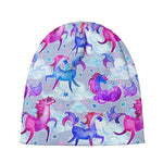 Unicorn Paradise Pattern Print Beanie