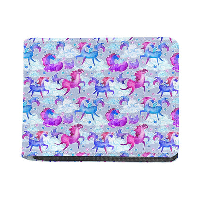 Unicorn Paradise Pattern Print Bifold Wallet