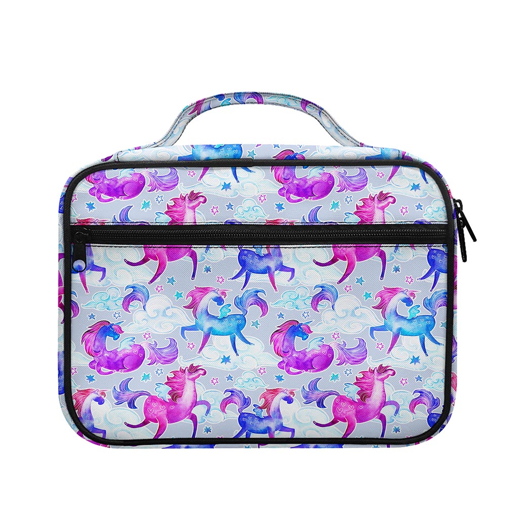 Unicorn Paradise Pattern Print Briefcase Bible Bag
