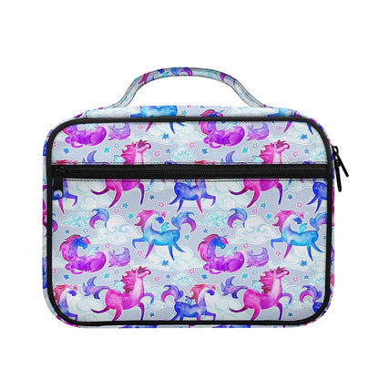 Unicorn Paradise Pattern Print Briefcase Bible Bag