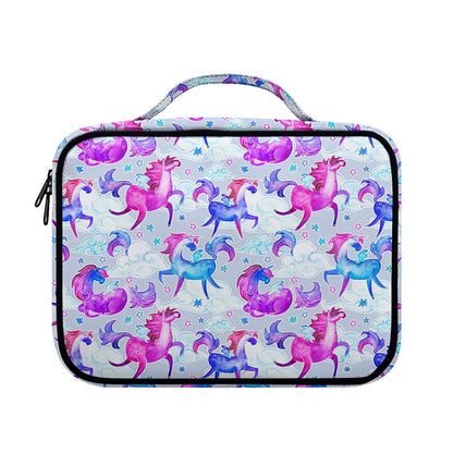 Unicorn Paradise Pattern Print Briefcase Bible Bag