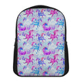 Unicorn Paradise Pattern Print Casual Backpack