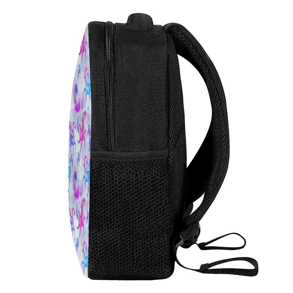 Unicorn Paradise Pattern Print Casual Backpack