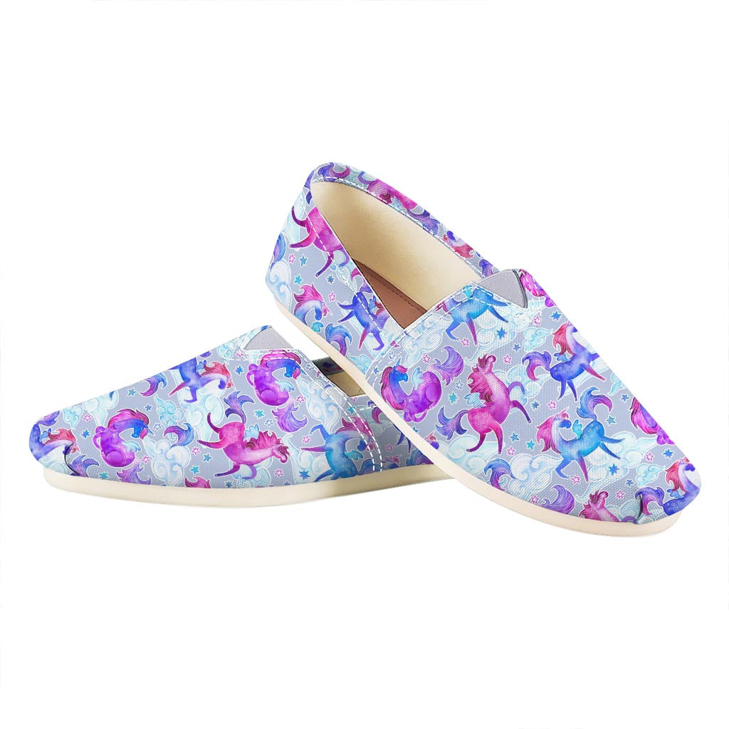 Unicorn Paradise Pattern Print Casual Shoes