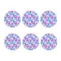 Unicorn Paradise Pattern Print Coaster Set