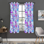 Unicorn Paradise Pattern Print Curtain