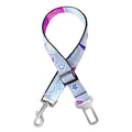 Unicorn Paradise Pattern Print Dog Seat Belt