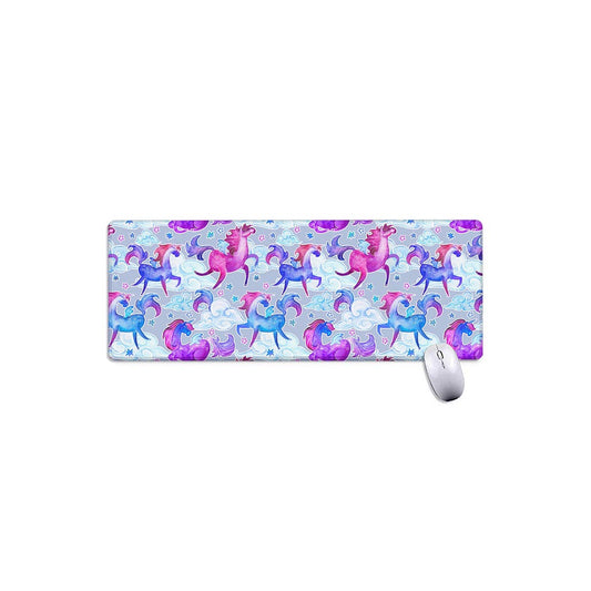 Unicorn Paradise Pattern Print Extended Mouse Pad