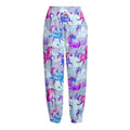 Unicorn Paradise Pattern Print Fleece Lined Knit Pants