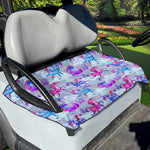 Unicorn Paradise Pattern Print Golf Cart Seat Cover