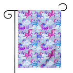 Unicorn Paradise Pattern Print House Flag