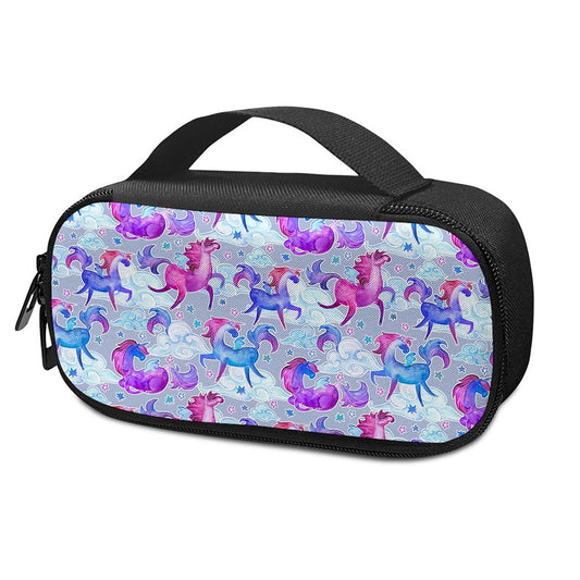 Unicorn Paradise Pattern Print Insulin Cooler Travel Case