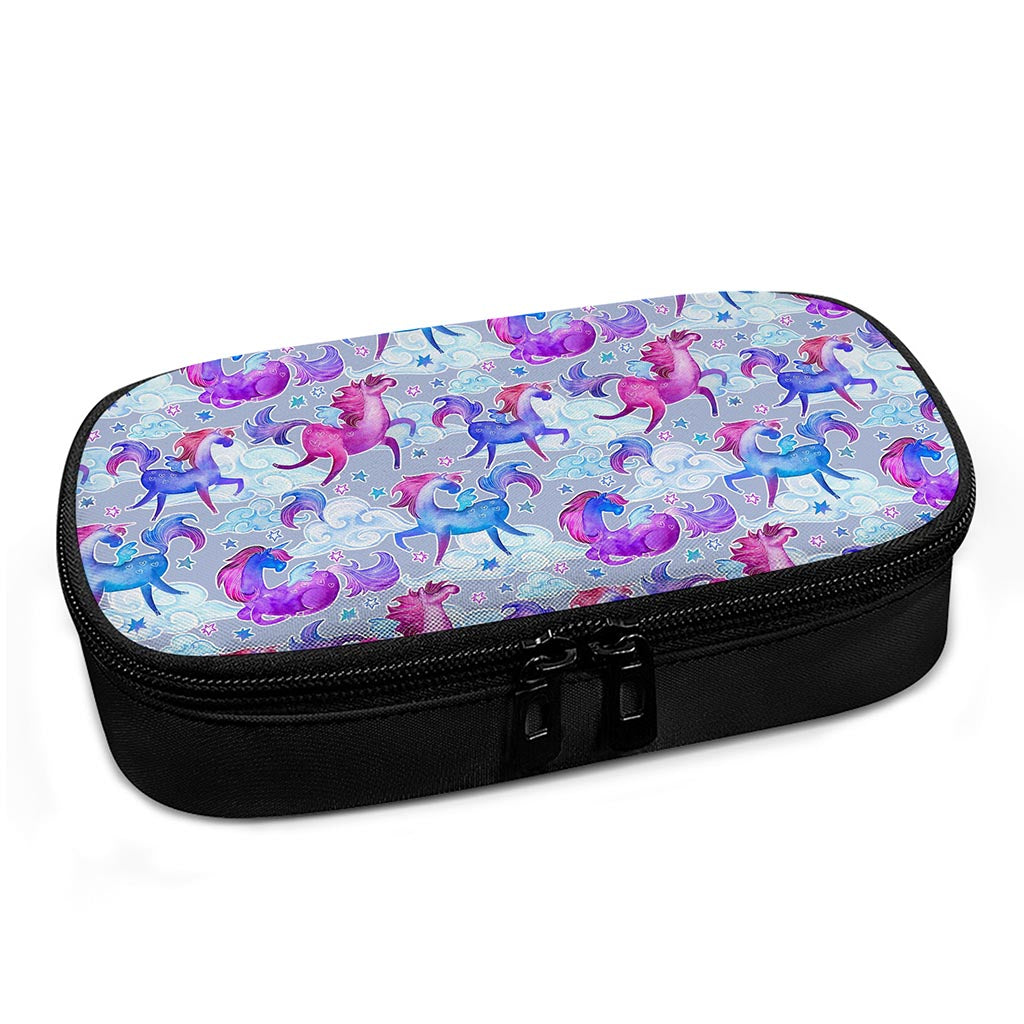 Unicorn Paradise Pattern Print Insulin Cooler Travel Case