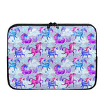Unicorn Paradise Pattern Print Laptop Sleeve