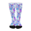 Unicorn Paradise Pattern Print Long Socks