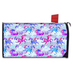 Unicorn Paradise Pattern Print Mailbox Cover