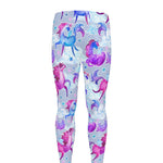 Unicorn Paradise Pattern Print Men's leggings