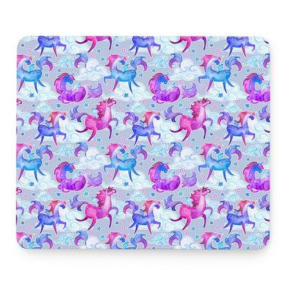 Unicorn Paradise Pattern Print Mouse Pad
