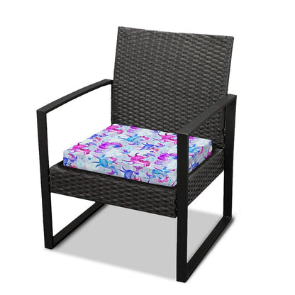 Unicorn Paradise Pattern Print Outdoor Seat Cushion Cover