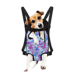 Unicorn Paradise Pattern Print Pet Carrier Backpack