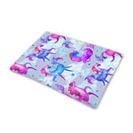 Unicorn Paradise Pattern Print Pet Cooling Mat Cover