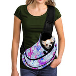 Unicorn Paradise Pattern Print Pet Sling Carrier