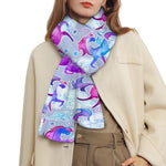 Unicorn Paradise Pattern Print Scarf