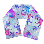 Unicorn Paradise Pattern Print Scarf