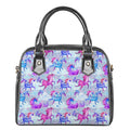 Unicorn Paradise Pattern Print Shoulder Handbag