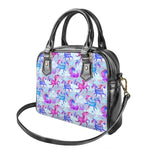 Unicorn Paradise Pattern Print Shoulder Handbag