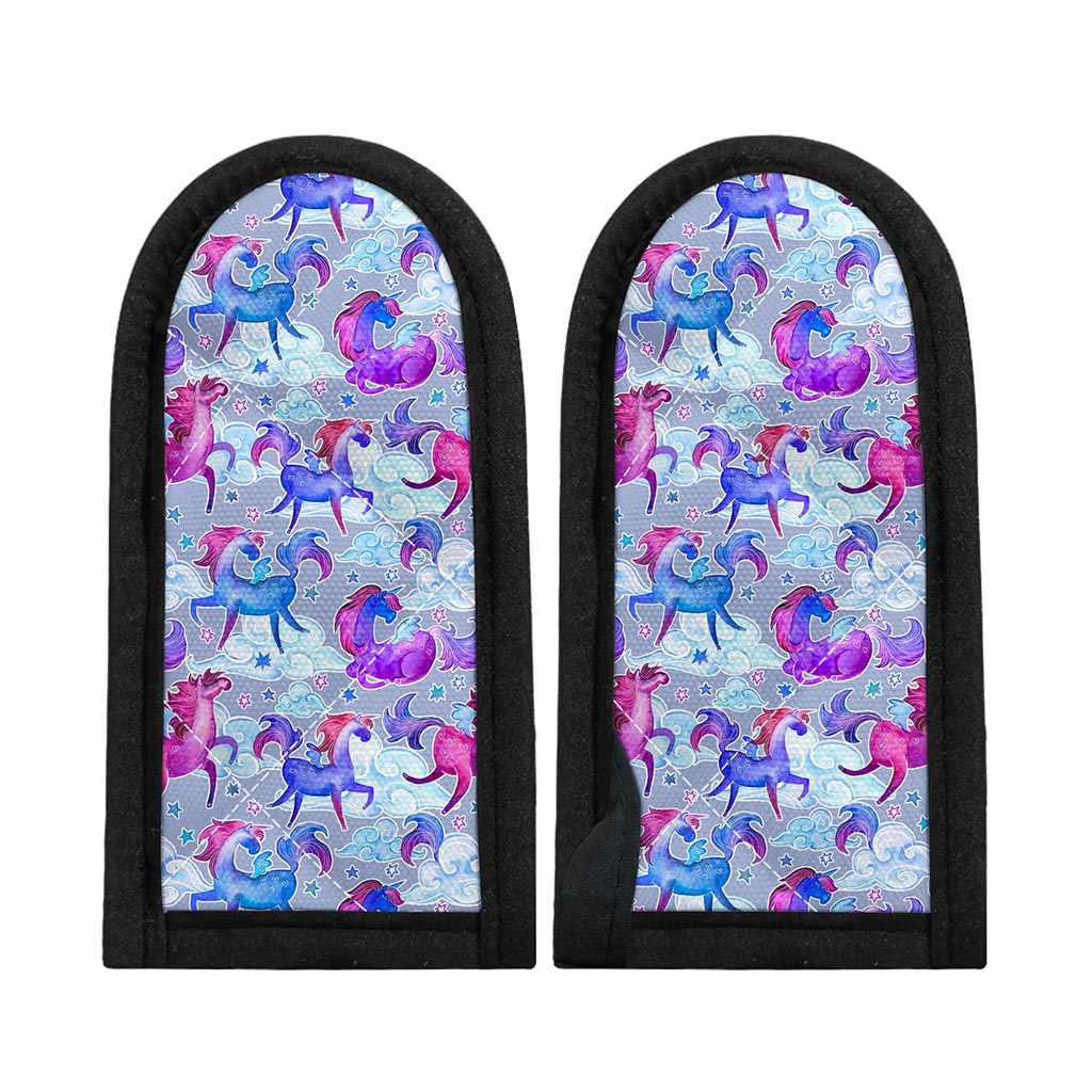 Unicorn Paradise Pattern Print Skillet Handle Cover