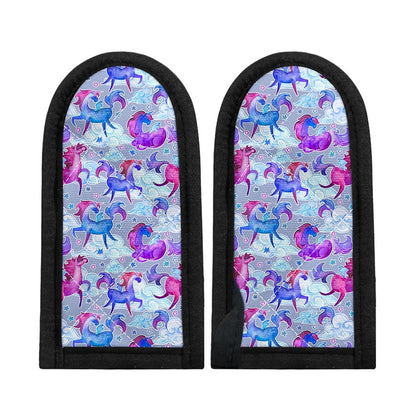 Unicorn Paradise Pattern Print Skillet Handle Cover