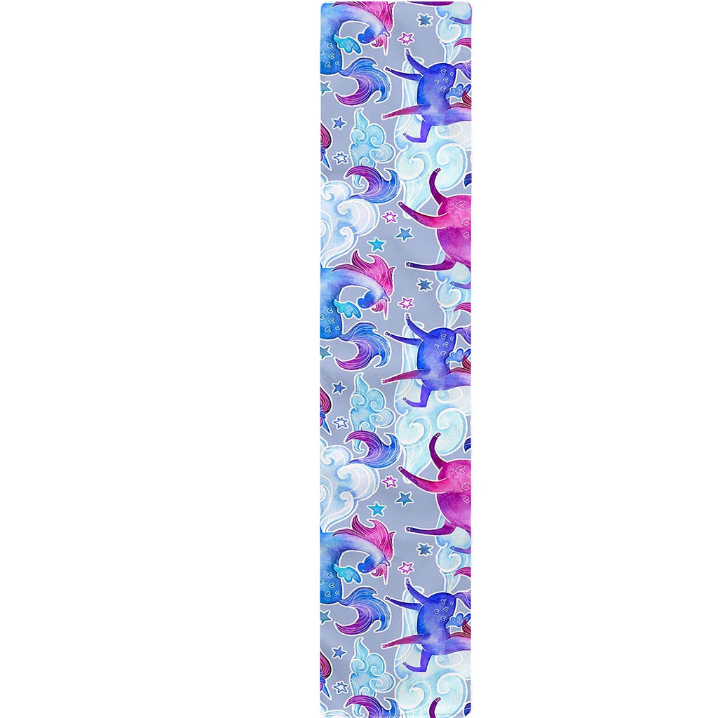 Unicorn Paradise Pattern Print Table Runner