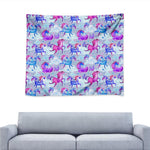 Unicorn Paradise Pattern Print Tapestry